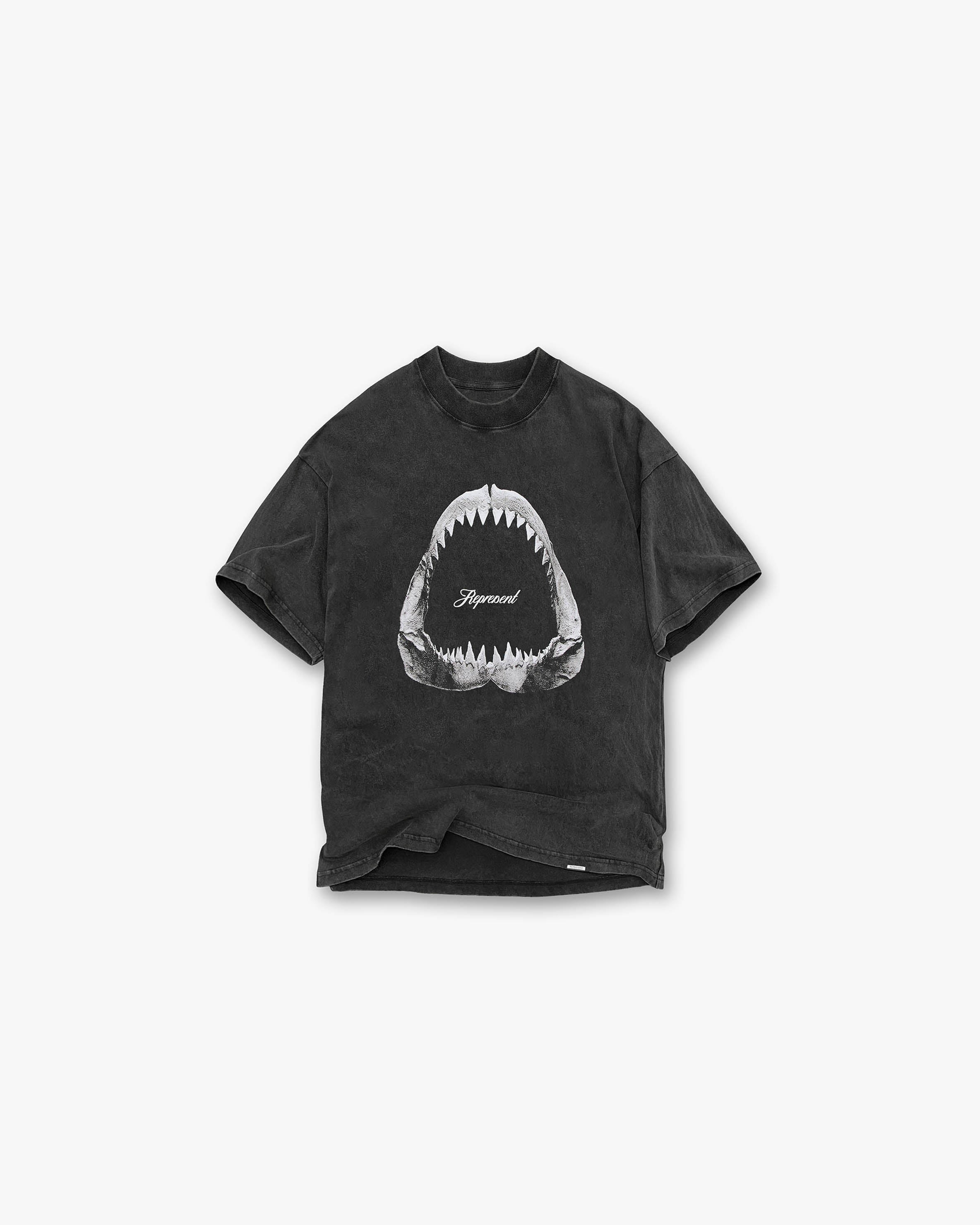 Shark Jaws T-Shirt - Vintage Grey